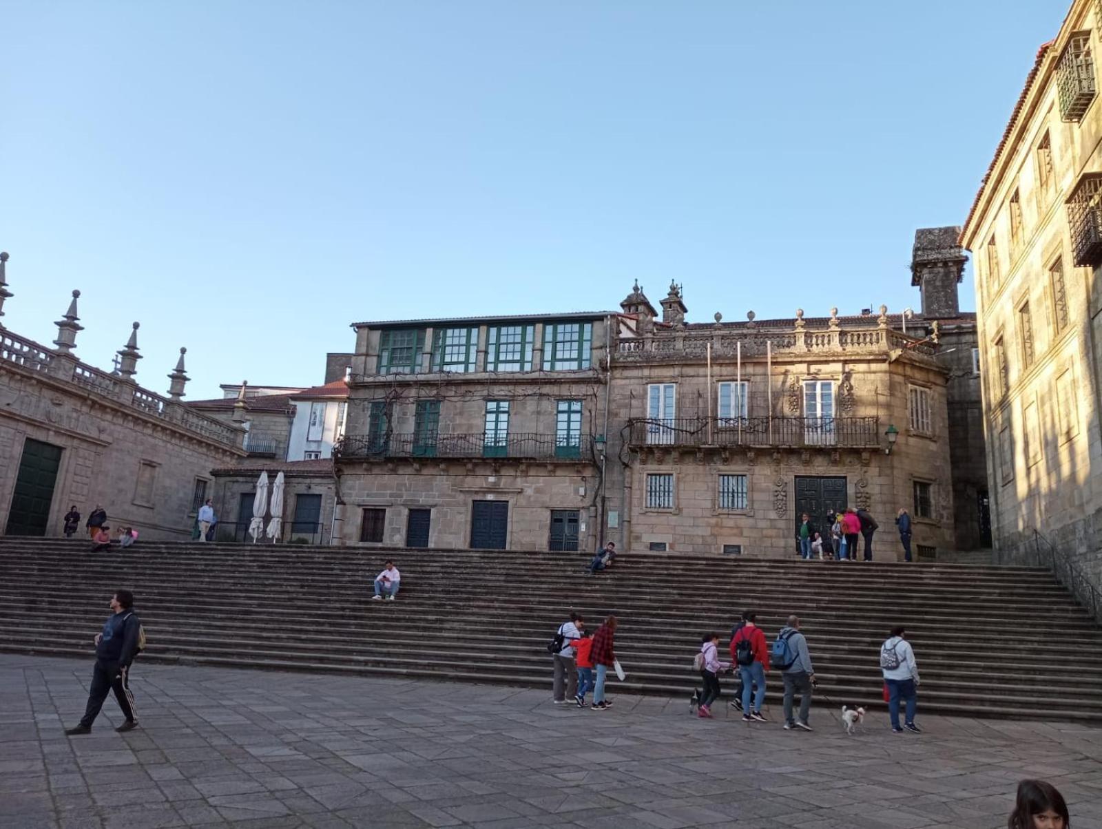 Ferienwohnung Pelamios Catedral Santiago de Compostela Exterior foto